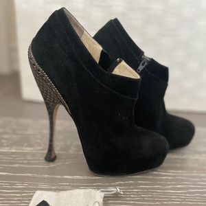 Brian Atwood Ankle Booties Size 8